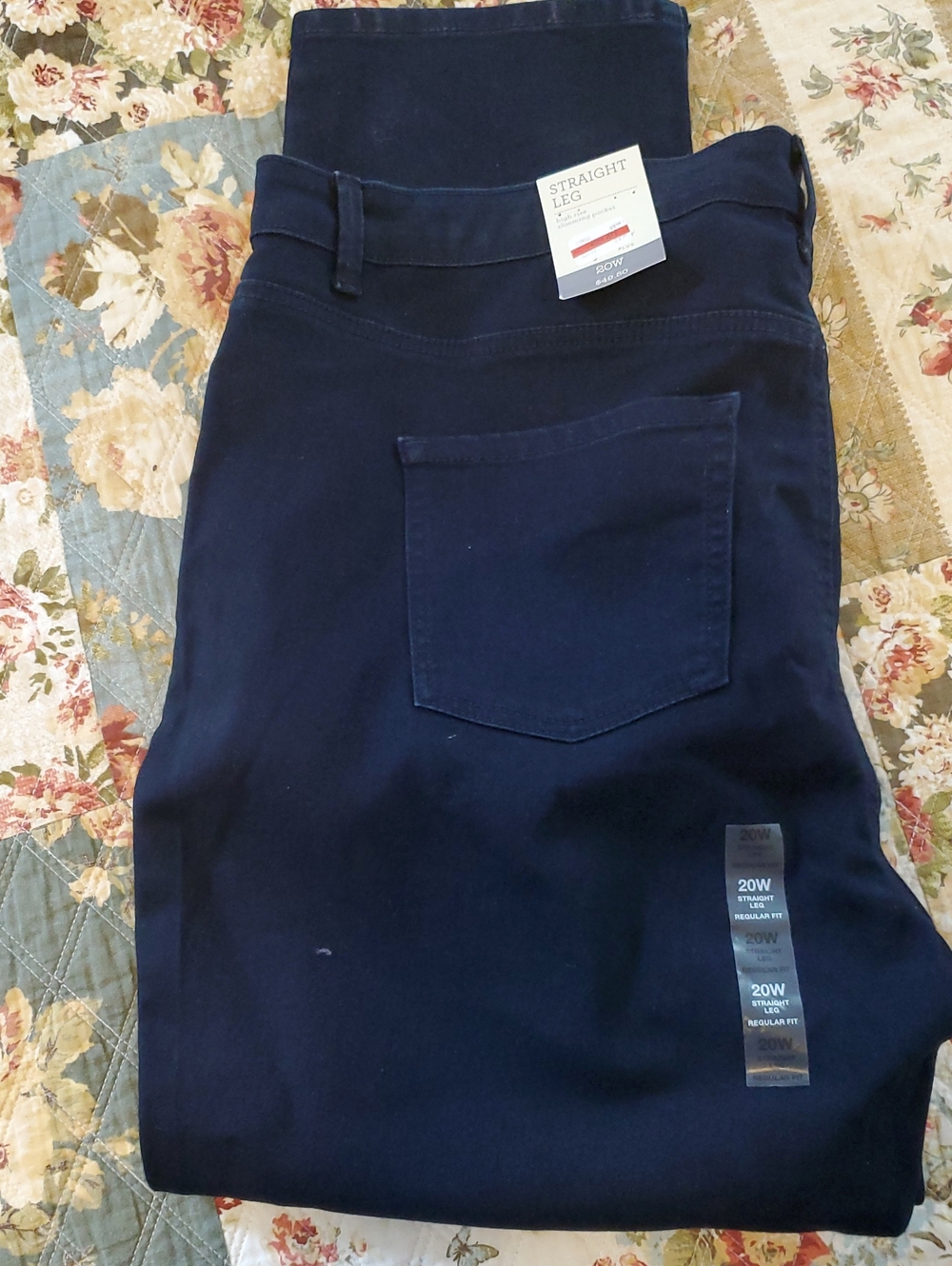 Style & Co. Straight Leg High Rise Black Jeans